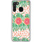 Bouffants and Broken Hearts Graphic Grapefruit Galaxy A21 Clear Case
