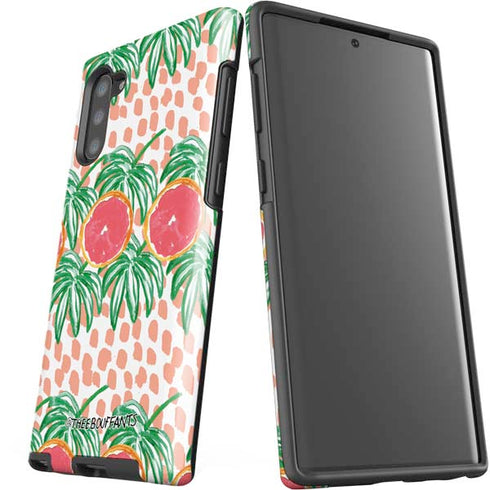 Bouffants and Broken Hearts Graphic Grapefruit Galaxy Note 10 Pro Case