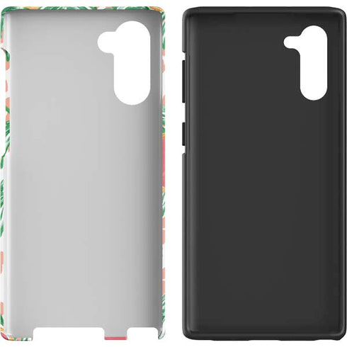 Bouffants and Broken Hearts Graphic Grapefruit Galaxy Note 10 Pro Case