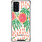 Bouffants and Broken Hearts Graphic Grapefruit Galaxy Note20 5G Clear Case