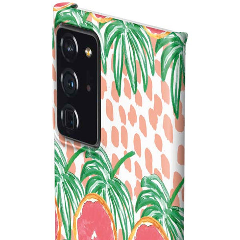 Bouffants and Broken Hearts Graphic Grapefruit Galaxy Note20 Ultra 5G Lite Case