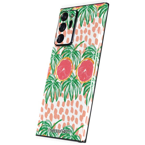 Bouffants and Broken Hearts Graphic Grapefruit Galaxy Note20 Ultra 5G Skin