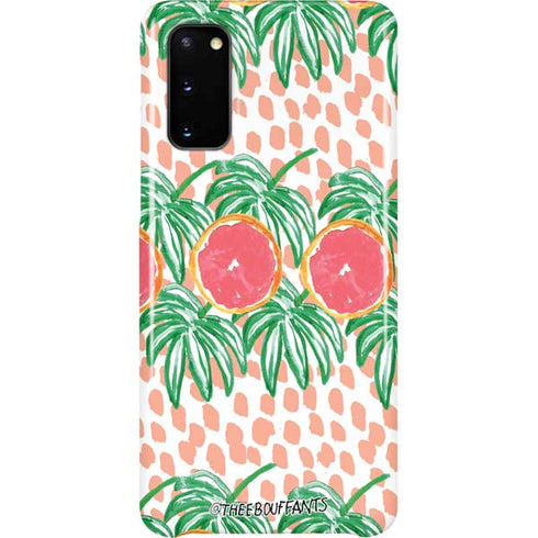 Bouffants and Broken Hearts Graphic Grapefruit Galaxy S20 Lite Case