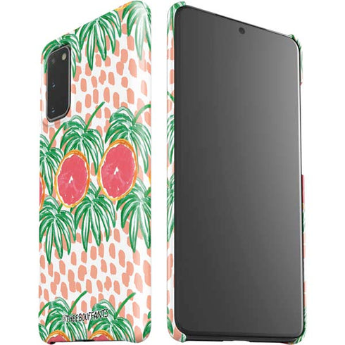 Bouffants and Broken Hearts Graphic Grapefruit Galaxy S20 Lite Case