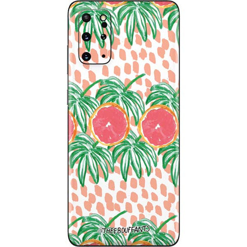 Bouffants and Broken Hearts Graphic Grapefruit Galaxy S20 Plus Skin