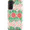 Bouffants and Broken Hearts Graphic Grapefruit Galaxy S21 FE Pro Case