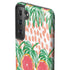Bouffants and Broken Hearts Graphic Grapefruit Galaxy S21 FE Pro Case