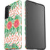 Bouffants and Broken Hearts Graphic Grapefruit Galaxy S21 FE Pro Case