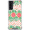 Bouffants and Broken Hearts Graphic Grapefruit Galaxy S22 Clear Case