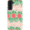 Bouffants and Broken Hearts Graphic Grapefruit Galaxy S22 Plus Pro Case