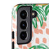 Bouffants and Broken Hearts Graphic Grapefruit Galaxy S22 Plus Pro Case