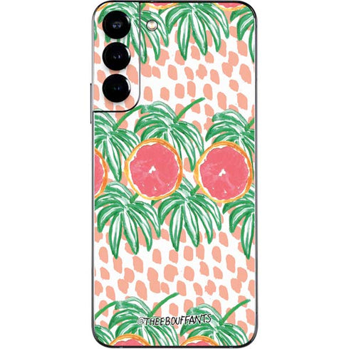 Bouffants and Broken Hearts Graphic Grapefruit Galaxy S22 Plus Skin