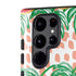 Bouffants and Broken Hearts Graphic Grapefruit Galaxy S22 Ultra Pro Case