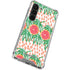 Bouffants and Broken Hearts Graphic Grapefruit Galaxy S23 Clear Case
