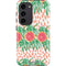 Bouffants and Broken Hearts Graphic Grapefruit Galaxy S23 Pro Case