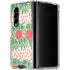 Bouffants and Broken Hearts Graphic Grapefruit Galaxy Z Fold4 5G Clear Case