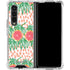 Bouffants and Broken Hearts Graphic Grapefruit Galaxy Z Fold4 5G Clear Case