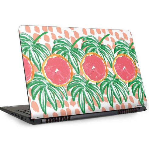Bouffants and Broken Hearts Graphic Grapefruit Dell Inspiron Skin