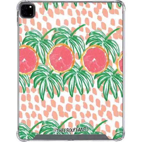 Bouffants and Broken Hearts Graphic Grapefruit iPad Pro 12.9in (2020) Clear Case