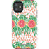 Bouffants and Broken Hearts Graphic Grapefruit iPhone 11 Impact Case