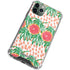 Bouffants and Broken Hearts Graphic Grapefruit iPhone 11 Pro Max Clear Case