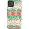 Bouffants and Broken Hearts Graphic Grapefruit iPhone 11 Pro Max Impact Case