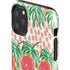 Bouffants and Broken Hearts Graphic Grapefruit iPhone 11 Pro Max Impact Case