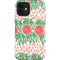 Bouffants and Broken Hearts Graphic Grapefruit iPhone 12 Impact Case