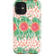 Bouffants and Broken Hearts Graphic Grapefruit iPhone 12 Mini Impact Case