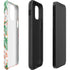Bouffants and Broken Hearts Graphic Grapefruit iPhone 12 Mini Impact Case