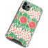 Bouffants and Broken Hearts Graphic Grapefruit iPhone 12 Pro Clear Case