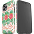 Bouffants and Broken Hearts Graphic Grapefruit iPhone 12 Pro Impact Case