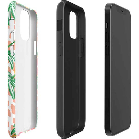 Bouffants and Broken Hearts Graphic Grapefruit iPhone 12 Pro Max Impact Case