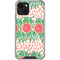 Bouffants and Broken Hearts Graphic Grapefruit iPhone 13 Mini Clear Case