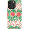 Bouffants and Broken Hearts Graphic Grapefruit iPhone 13 Pro Impact Case