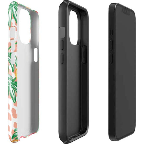 Bouffants and Broken Hearts Graphic Grapefruit iPhone 13 Pro Max Impact Case