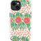 Bouffants and Broken Hearts Graphic Grapefruit iPhone 15 Plus Impact Case