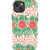 Bouffants and Broken Hearts Graphic Grapefruit iPhone 14 Impact Case