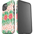 Bouffants and Broken Hearts Graphic Grapefruit iPhone 14 Impact Case