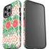 Bouffants and Broken Hearts Graphic Grapefruit iPhone 15 Pro Impact Case