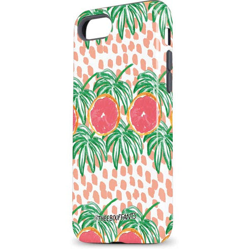 Bouffants and Broken Hearts Graphic Grapefruit iPhone 8 Pro Case