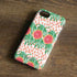 Bouffants and Broken Hearts Graphic Grapefruit iPhone 8 Pro Case