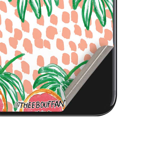 Bouffants and Broken Hearts Graphic Grapefruit iPhone SE (2nd & 3rd Gen) Skin