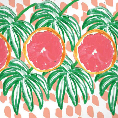 Bouffants and Broken Hearts Graphic Grapefruit iPhone XR Skin