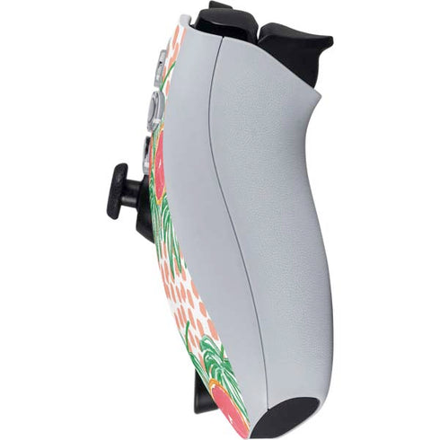 Bouffants and Broken Hearts Graphic Grapefruit PlayStation Portal Remote Player Skin