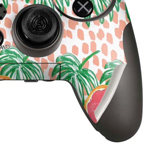 Bouffants and Broken Hearts Graphic Grapefruit PlayStation Scuf Vantage 2 Controller Skin