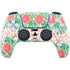 Bouffants and Broken Hearts Graphic Grapefruit PS5 Controller Skin