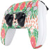 Bouffants and Broken Hearts Graphic Grapefruit PS5 Controller Skin
