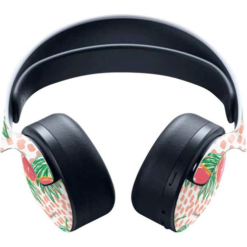 Bouffants and Broken Hearts Graphic Grapefruit PULSE 3D Wireless Headset for PS5 Skin