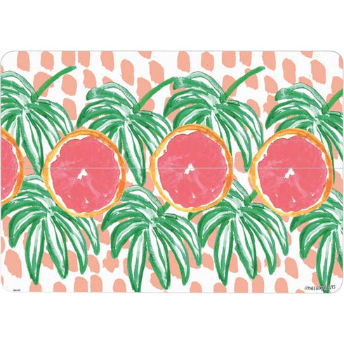 Bouffants and Broken Hearts Graphic Grapefruit Surface Laptop Studio Skin